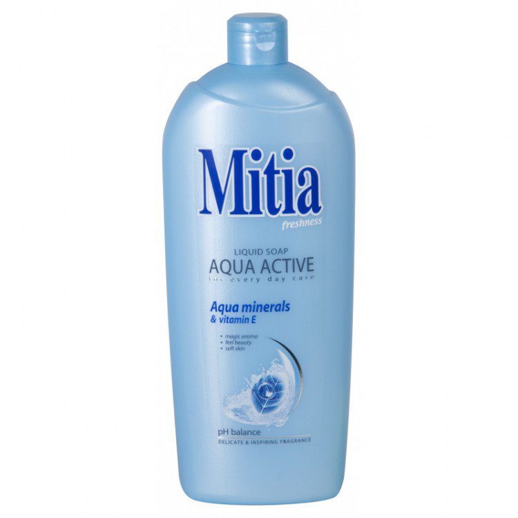 Mitia 1l tek.mýdlo Aqua NN | Toaletní mycí prostředky - Tekutá mýdla